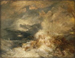 A Disaster at Sea ?c.1835 by Joseph Mallord William Turner 1775-1851