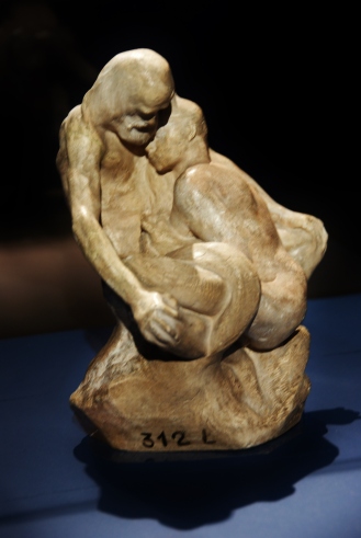 Rodin, plâtre original du bronze unique "Glaucus", musée de Boulogne-sur-mer