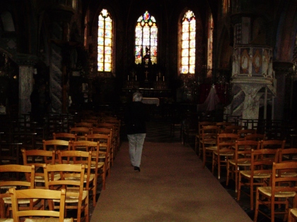 Eglise Saint-Quentin de Wirwignes, nef et choeur
